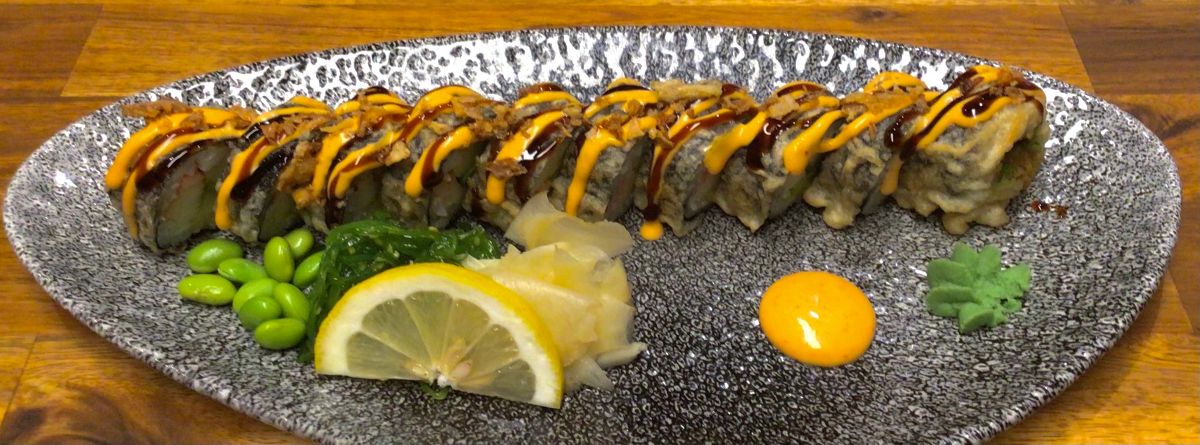 Friterad spisy california rullar